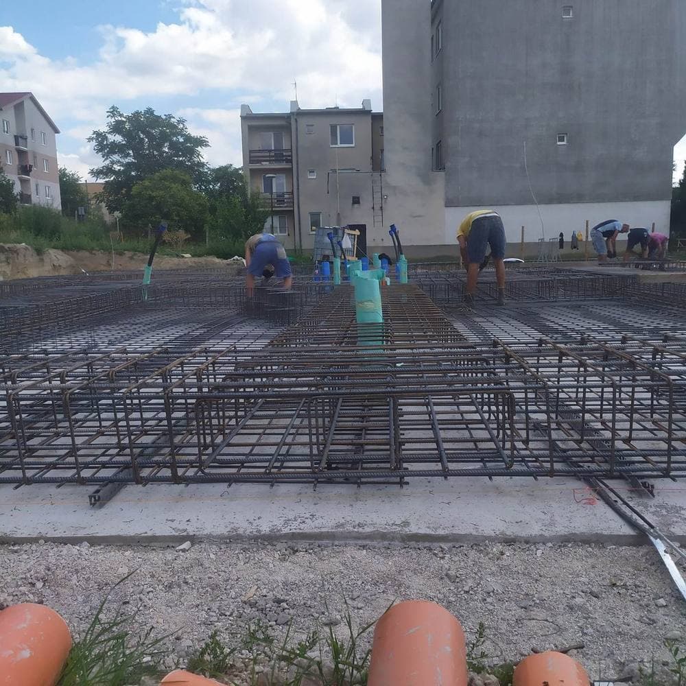 Armovanie základovej dosky