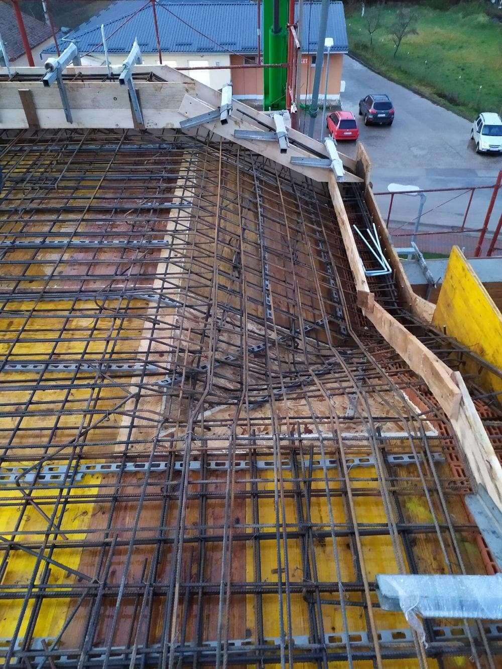 Armovanie železobetónových vencov