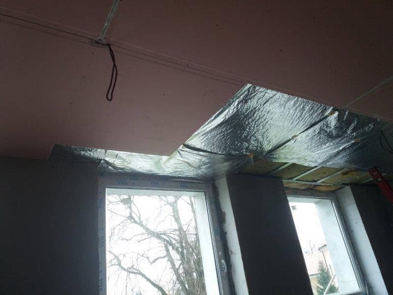 Zateplenie stropu pod povalou